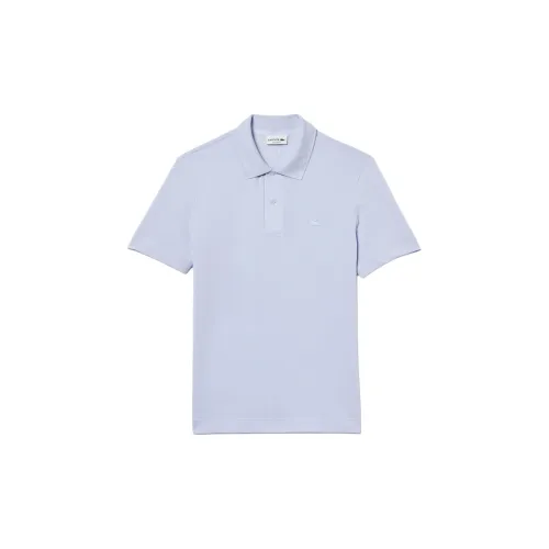 LACOSTE Polo Shirts Men Light Blue