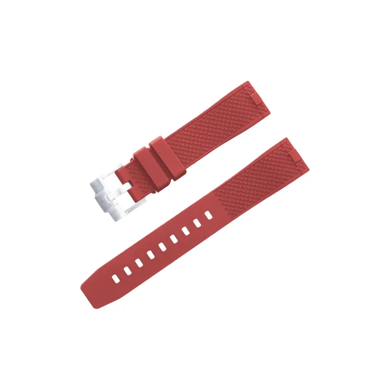VAGENARI Rubber Strap Compatibility With Baishi Ling Super Ocean Collection 36mm Watch Band Unisex-2