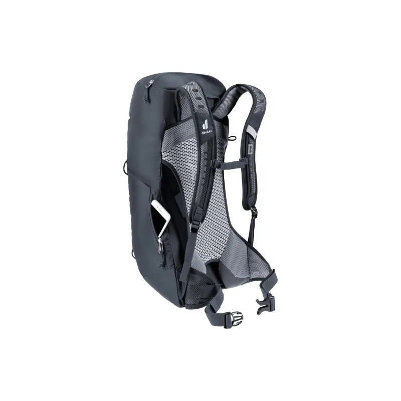 DEUTER Recycled Material Outdoor Mountaineering Bag Backpack Women's Black-11
