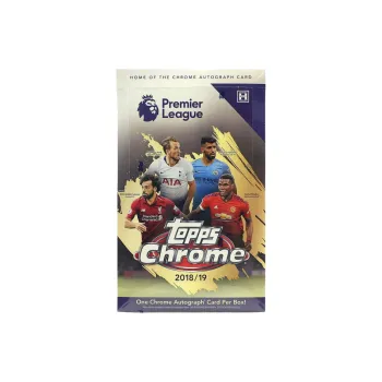 Topps 2018/19 Chrome Premier League EPL Soccer Hobby Box Sports Cards Full Box