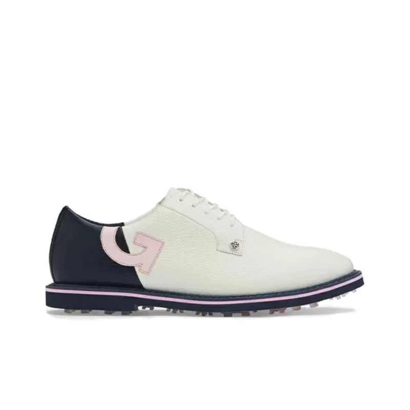 GFORE G4 Low Top Golf Shoes Men's White Blue-1