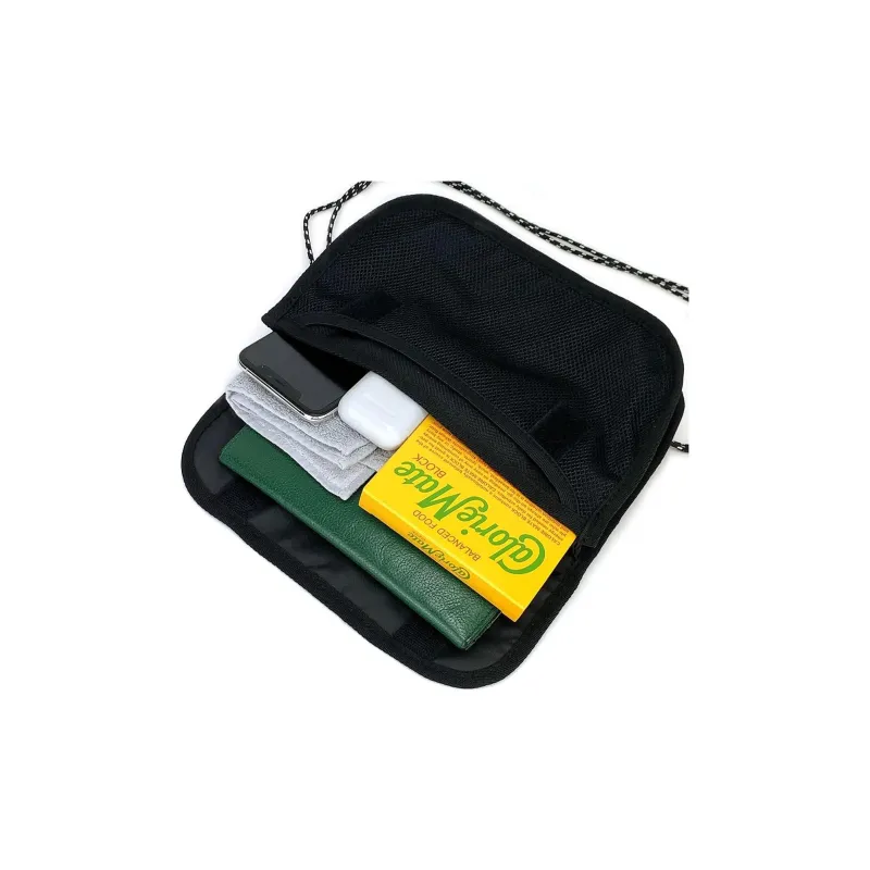 Thrasher Polyester Crossbody Bag Regular Unisex Black-3