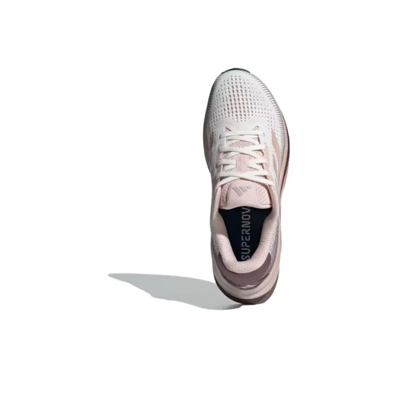 Adidas Supernova Slip Resistant And Abrasion Resistant Support Low Top Casual Running Shoes Women's Pink-3