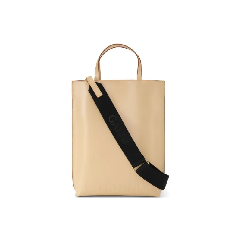 GANNI Medium Banner Tote Bag-1