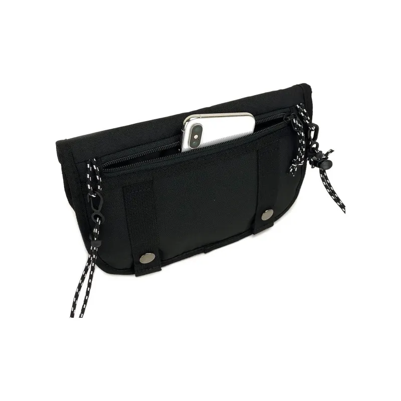 Thrasher Polyester Crossbody Bag Regular Unisex Black-1