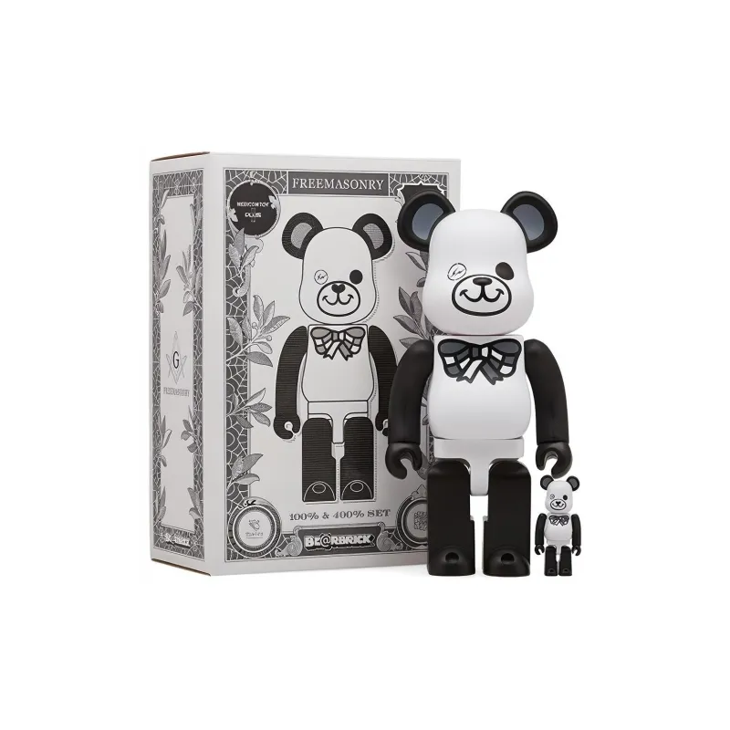 BE@RBRICK X Freemasonry X Fragment White-3