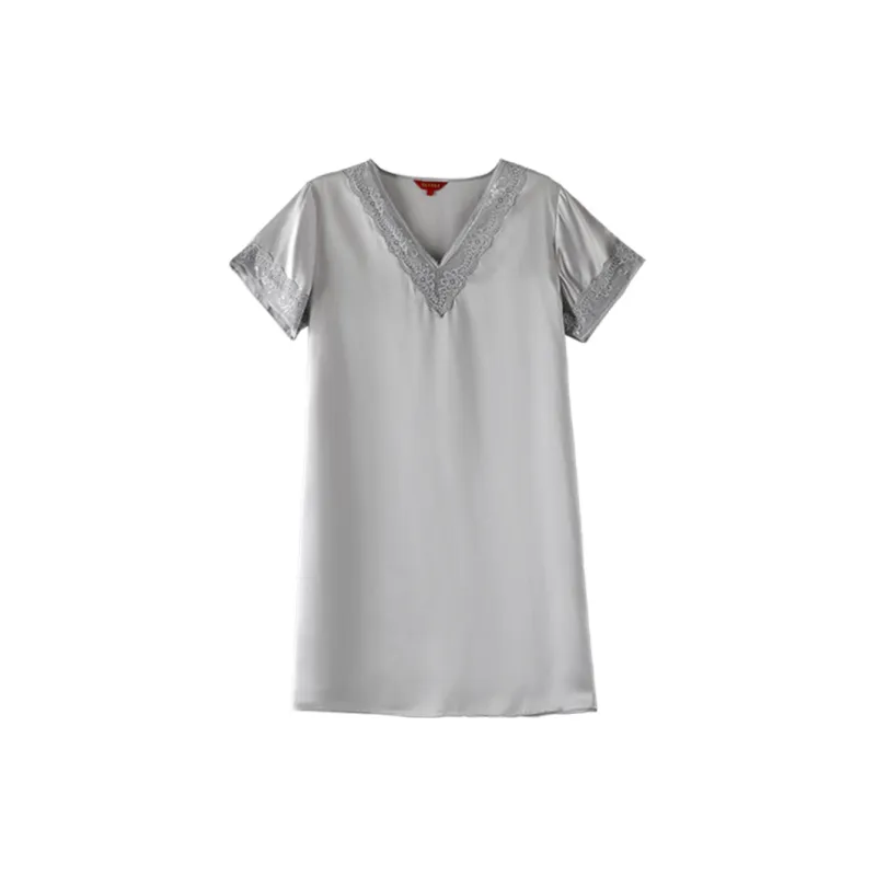 Silk Boundary Nightgown Women's-1