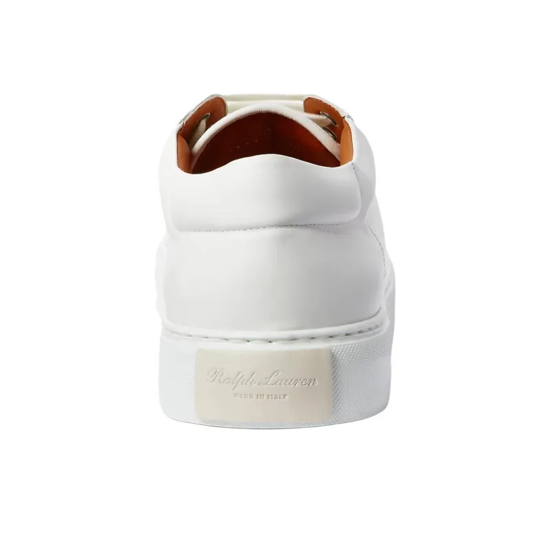 LAUREN RALPH LAUREN Severn Skateboard Shoes Men's White-4