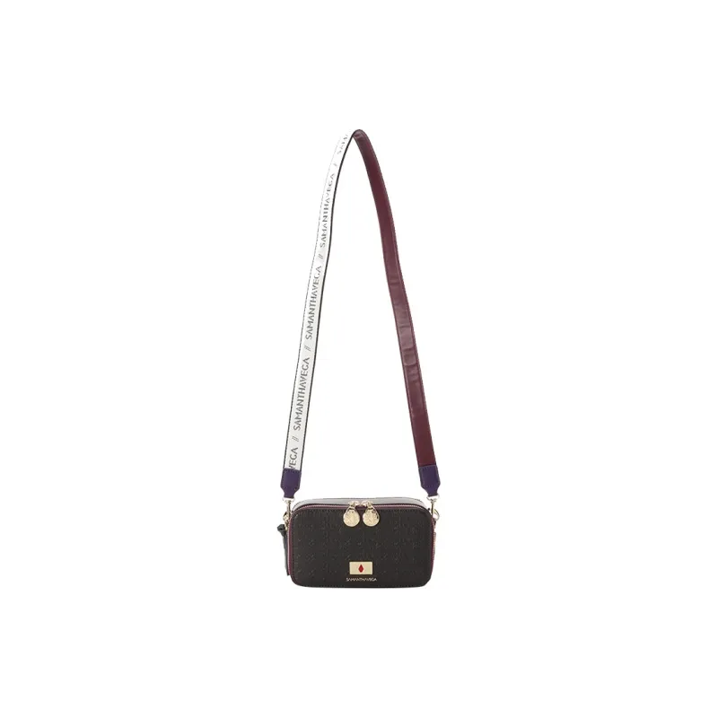 SAMANTHA THAVASA HUNTER×HUNTER Encounter Collaboration Synthetic Leather Crossbody Bag Shoulder Bag Women's Black-0