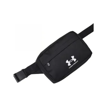 Under Armour Polyester Crossbody Bag, Fanny Pack Regular Men's Black & White