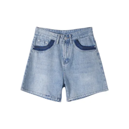 HIPPIEMISS Denim Shorts Women's Light Blue