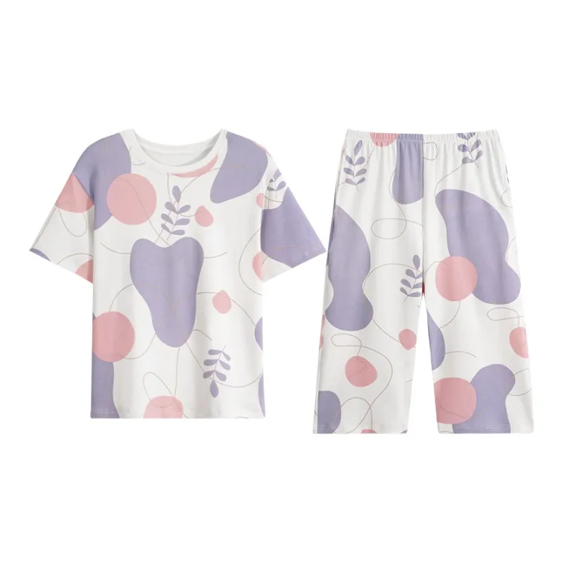 William Pajama Set Women's White-0