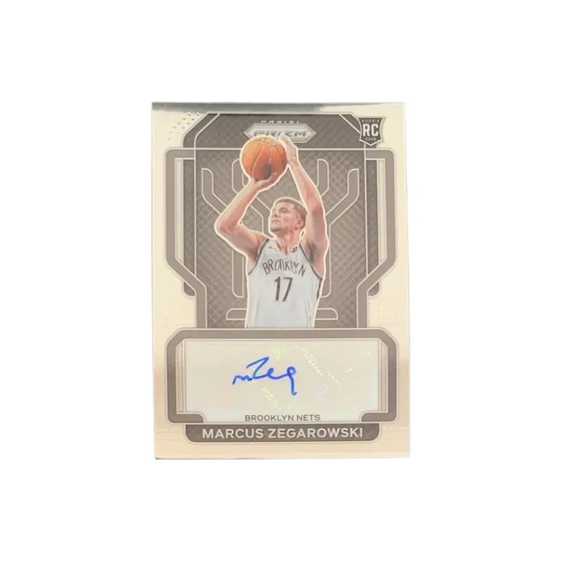 PANINI Zelazowski 2021 22 Prizm PZ Nets Signature Patch Rising Stars Basketball Card Product Access Sports Cards 1 Pc-0
