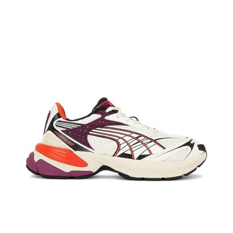 PUMA Velophasis Abrasion Resistant Low Top Casual Shoes Men's Warm White-1