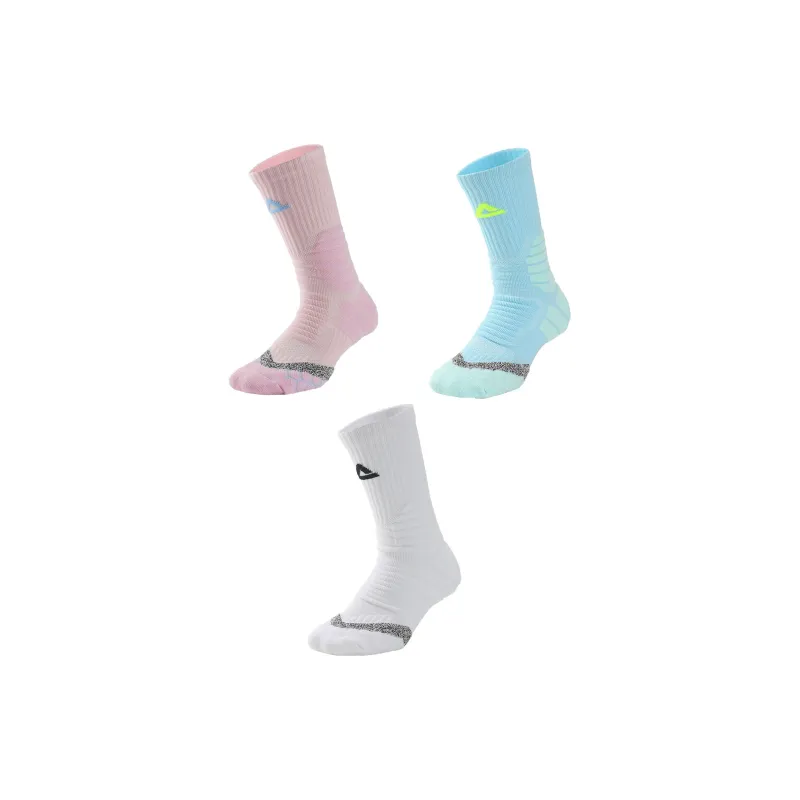 PEAK Basketball Socks Unisex 3 Pack-4
