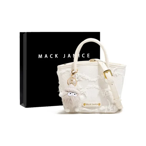 MACKJANICE Handbags Fringe White