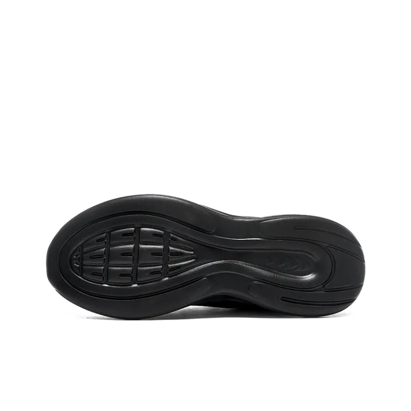 Warrior Wear resistant, Lightweight, Breathable, And Non slip. Low Top Casual Shoes Men's All Black-4