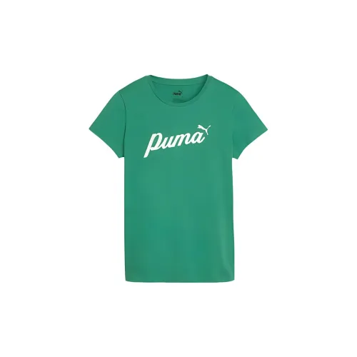 PUMA T-Shirts Women's Filing Green