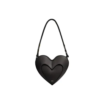 JW PEI Pure Vegan Leather Shoulder Bag Crossbody Bag Women's Black