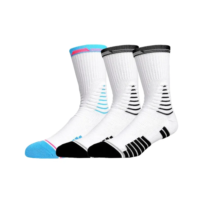 BKCXZICE Basketball Socks Unisex 3 Pack-3