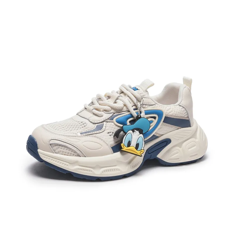Disney x Hotwind Mickey Family Series Donald Duck 90th Anniversary Limited Edition Low Top Chunky Sneakers Women's-5