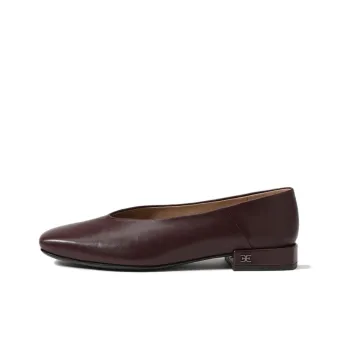 SAM EDELMAN Casual Single Shoes 2.5cm Women's Dark Reddish Purple Red