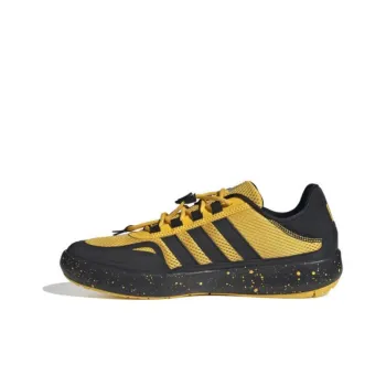 Adidas ROAMBOAT Anti Slip Wear Resistant Low Top Running Shoes Unisex Black Yellow