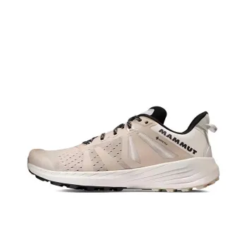 MAMMUT Saentis TR Anti Slip Wear Resistant Low Top Trekking Shoes Men's Khaki White