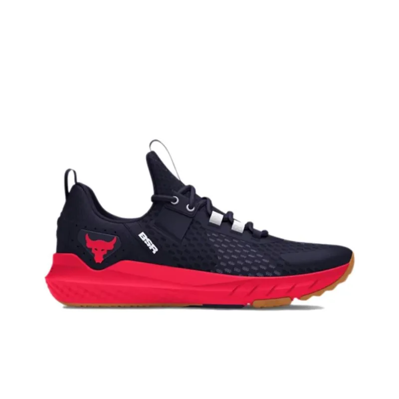Under Armour Anti Slip Wear Resistant Low Top Training Shoes Men's Blue Red-1