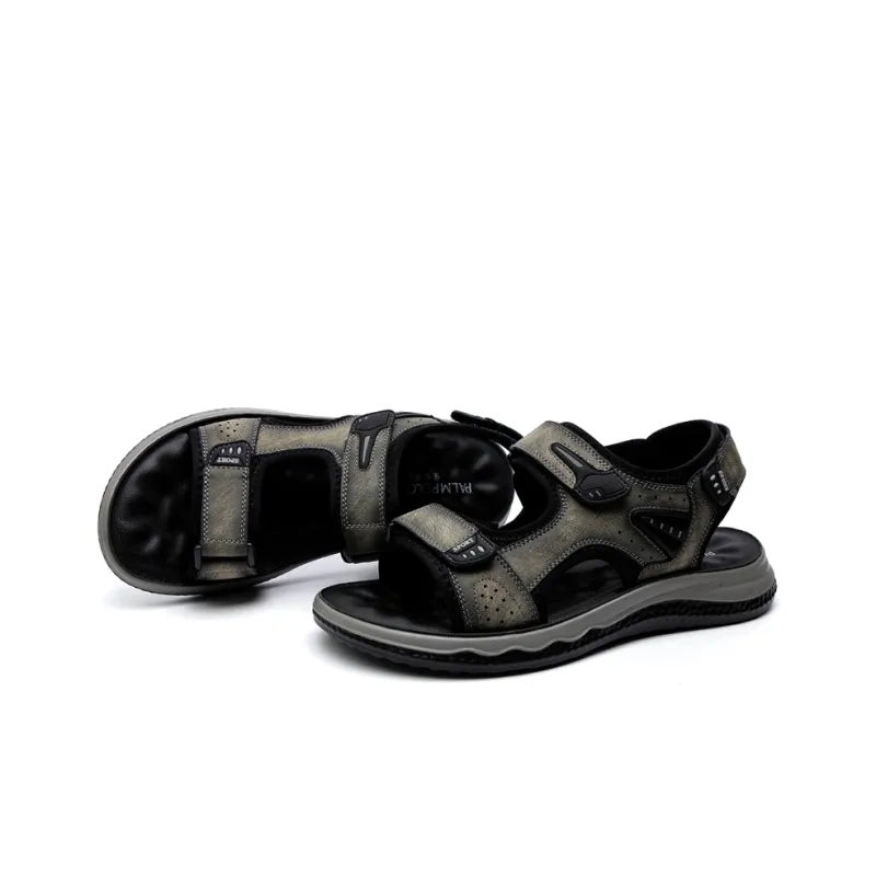 Paladin Beach Sandals Men Gray/Khaki-8