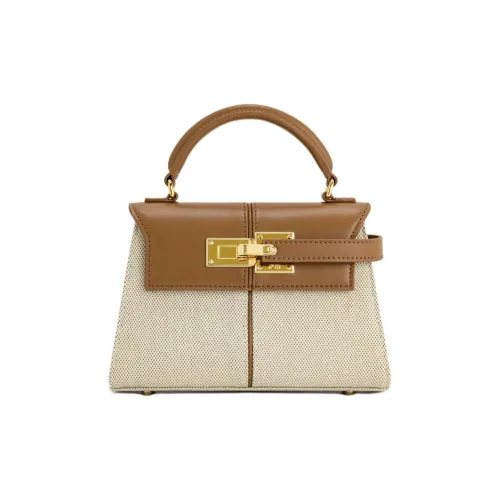 JW PEI Canvas With Canvas Shoulder Bag, Crossbody Bag, Handbag Women's Brown
