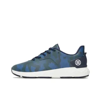 GFORE MG4+ Low-Top Golf Shoes Men's Camouflage Blue