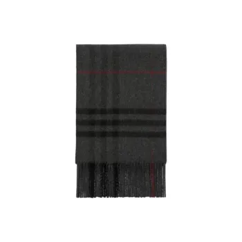 Burberry Check-pattern Wool-blend Scarf