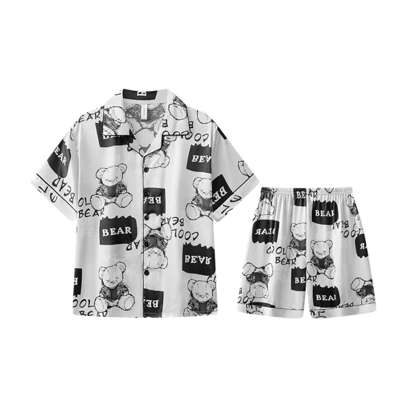 Lan Miao Pajama Set Men's Premium Black-6
