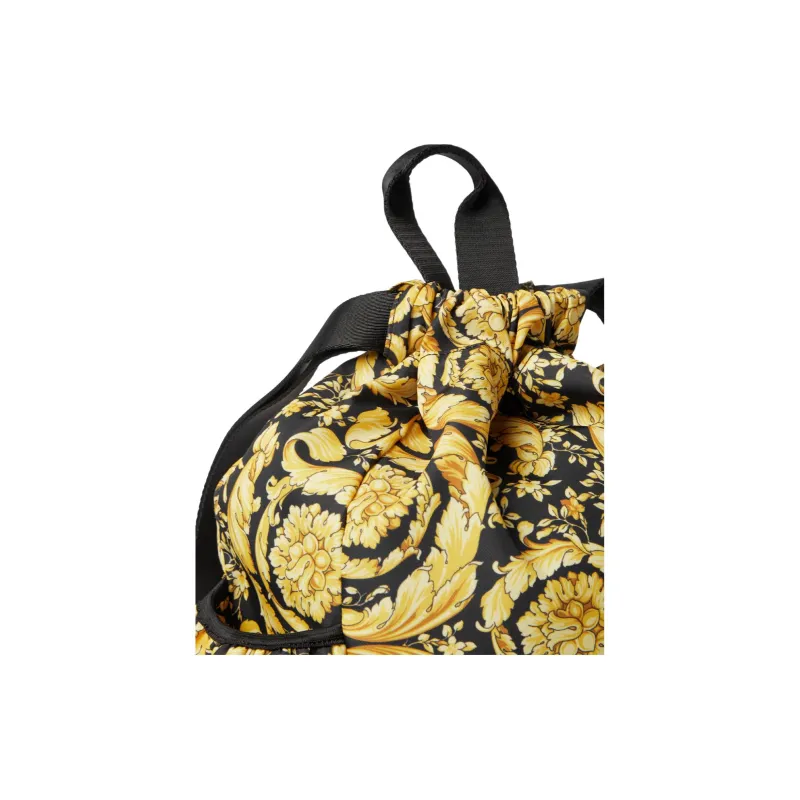 VERSACE Polyester With Nylon Backpack Kids' Black-2