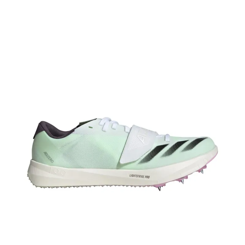 Adidas Adizero TJ/PV Anti-Slip Wear-Resistant Low-Top Training Running Shoes Unisex Black Green-1