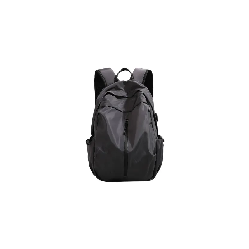MARKANGARO Oxford Backpack Unisex Black/Gray-0