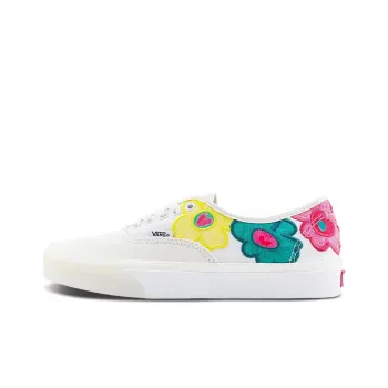 Vans Authentic X The Museum Visitor 'White Yellow Pink'