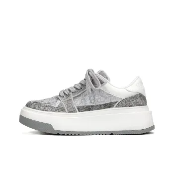 UanDi Cushioned Wear-Resistant Height Increasing Low-Top Skateboard Shoes Women's