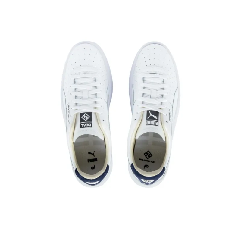 Deal LifeStyle x PUMA GV Special Coverage Wear-Resistant Low-Top Skateboard Shoes Men's White Blue-5
