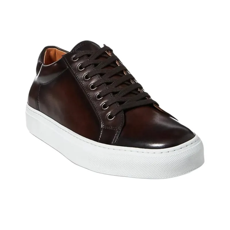 LAUREN RALPH LAUREN Severn Skateboard Shoes Men's Brown-2