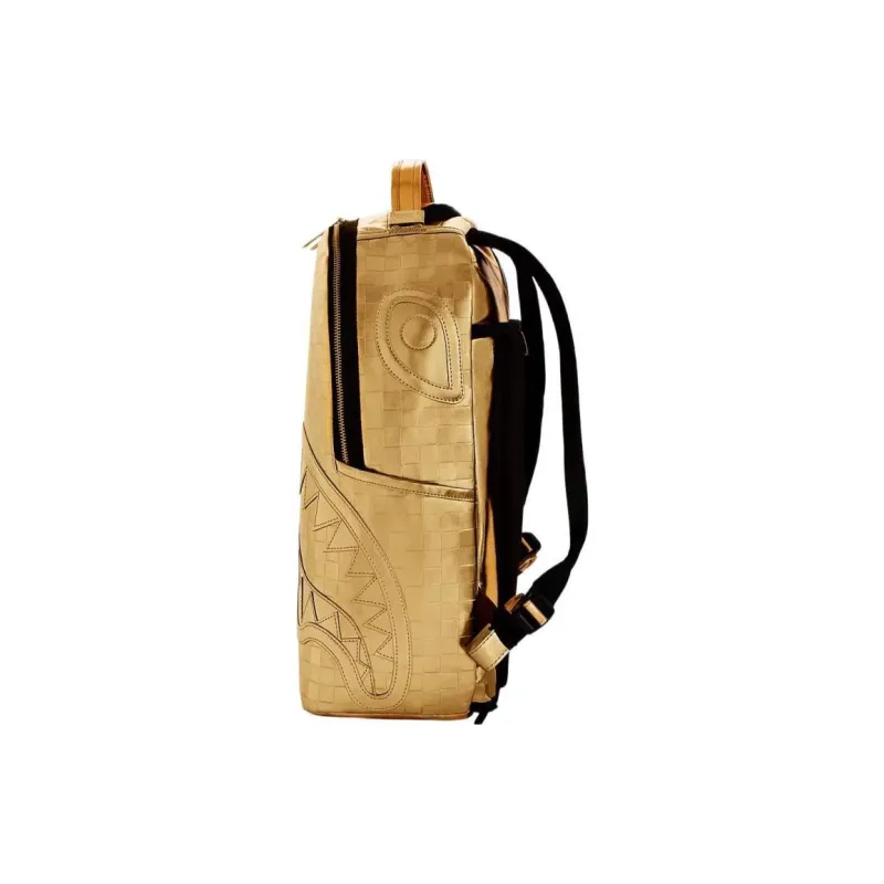 SPRAYGROUND PU Backpack Regular Men's Gold-3