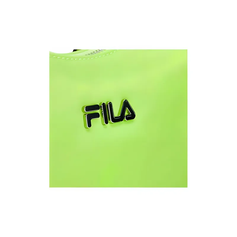 FILA Fabric 2-in-1 Hobo Shoulder Bag Crossbody Bag Handbag Regular Women's Mustard Yellow Green-2