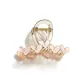 Jelly Heart Hair Clip Pink
