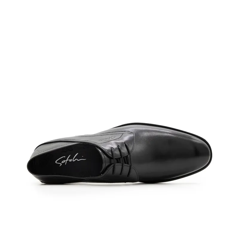 Satchi Dress Shoes Slip on Men's Black-3