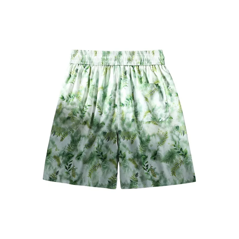 GSUE Casual Shorts Summer Unisex Taihu Green-1