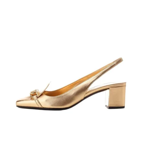 Valentino Chain-Link Slingback Sandals Women's