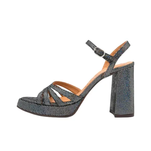 CHIE MIHARA Strap Sandals 8.5cm Women's Silver
