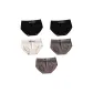 5 Pcs Set (Black+Black+White+Gray+Gray)