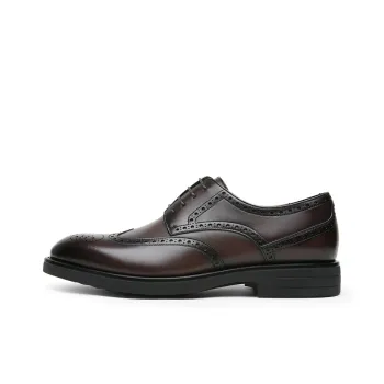 CROWN Dress Shoes Men's One Yard Larger